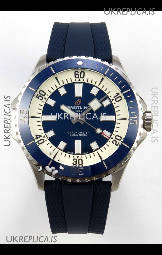 SuperOcean 46 A17378211B1S1 Blue Dial Super Clone Watch 