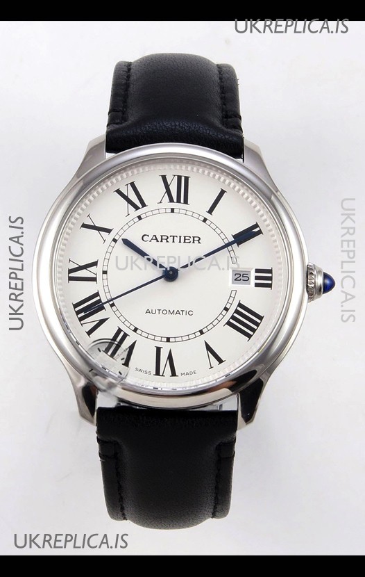Cartier Ronde Louis 40 Stainless Steel Super Clone Watch 