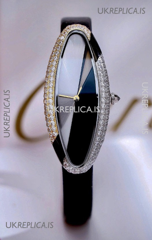 Cartier Baignoire Allongée 21MM Swiss Quartz Watch 