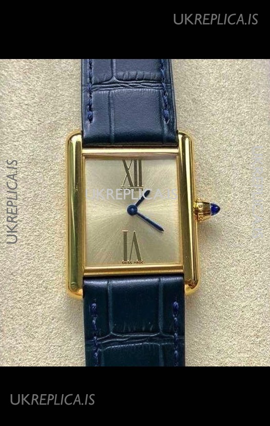 Cartier Tank Louis 25MM Swiss Quartz Movement Gold Case