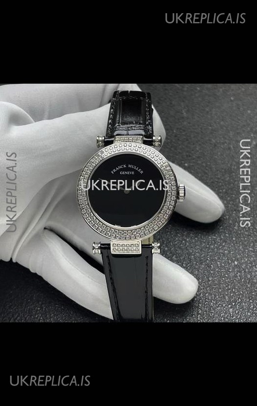 Franck Muller Double Mystery Swiss Quartz Watch in Steel Casing