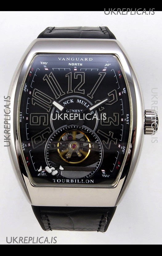 Franck Muller V45 Tourbillon Stainless Steel Super Clone Watch 