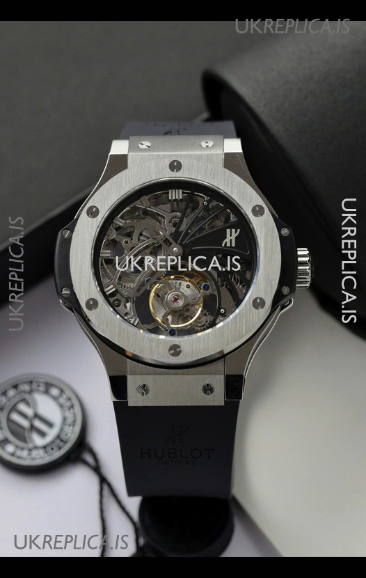 Hublot Classic Fusion Swiss Tourbillon Titanium Super Clone Watch 