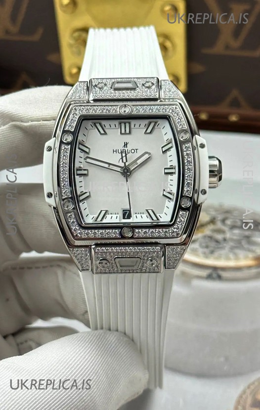 Hublot Spirit of Big Bang Steel Case White Dial 39MM Super Clone Watch 