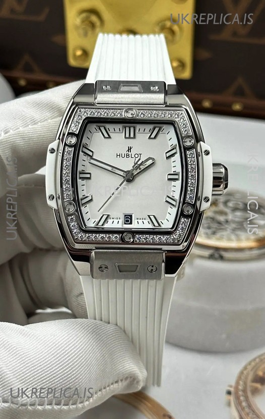 Hublot Spirit of Big Bang Steel Case White Dial 39MM Super Clone Watch 