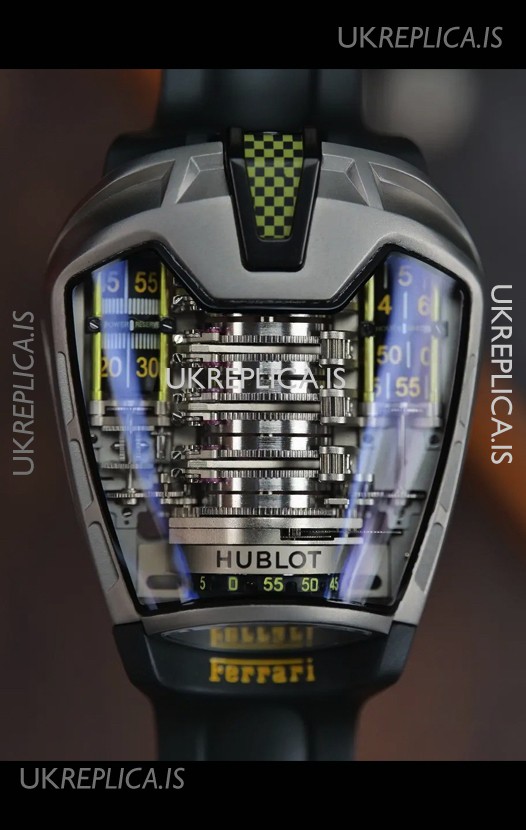 Hublot MP-05 La Ferrari Titanium Casing Hyper Clone Watch 