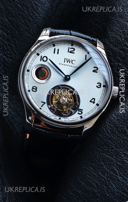 IWC Portuguese Tourbillon Steel Casing and dial Super Clone Watch 