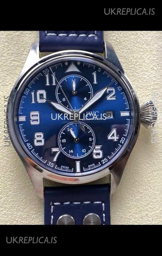 IWC PILOT'S Monopusher Le Petit Blue Dial Replica Watch