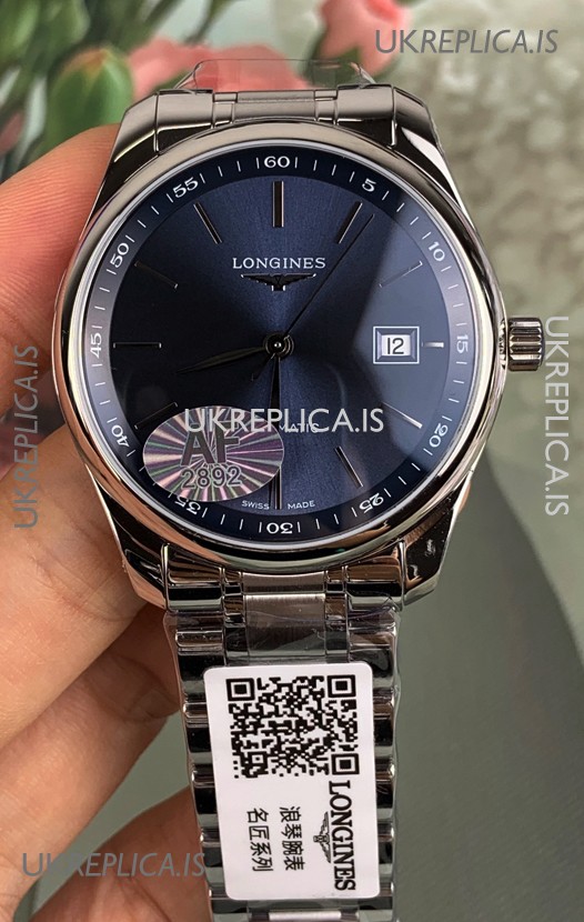 Longines Master Automatic Blue Dial Super Clone Watch 