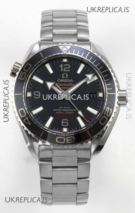 Omega Seamaster Planet Ocean 39.5MM Black Dial Super Clone Watch 
