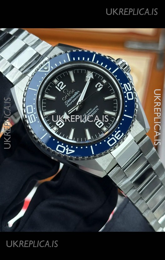 Omega Seamaster Planet Ocean Blue Bezel 42MM Super Clone Watch 