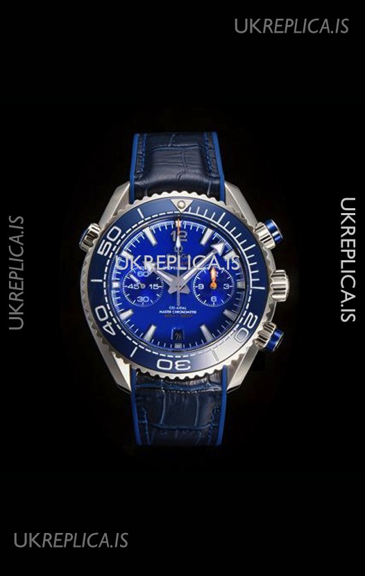 Omega Speedmaster Planet Ocean Blue Dial/Bezel Super Clone Watch 