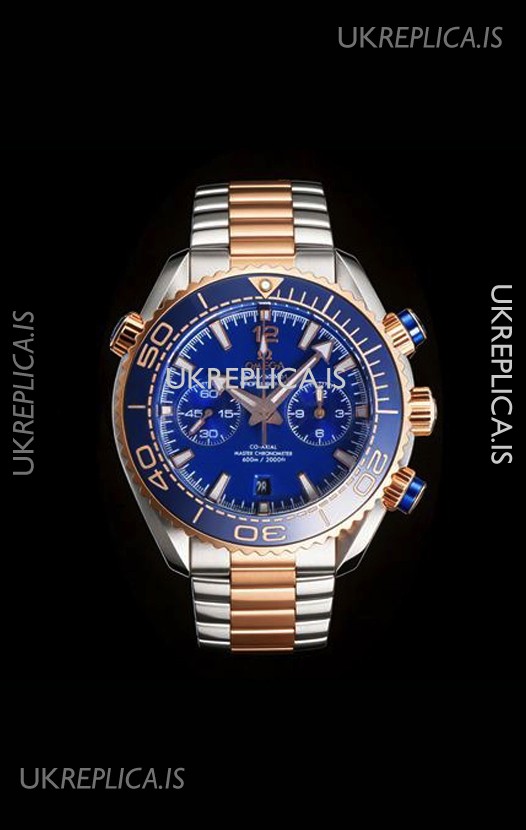 Omega Speedmaster Planet Ocean Blue Dial/Bezel Super Clone Watch 