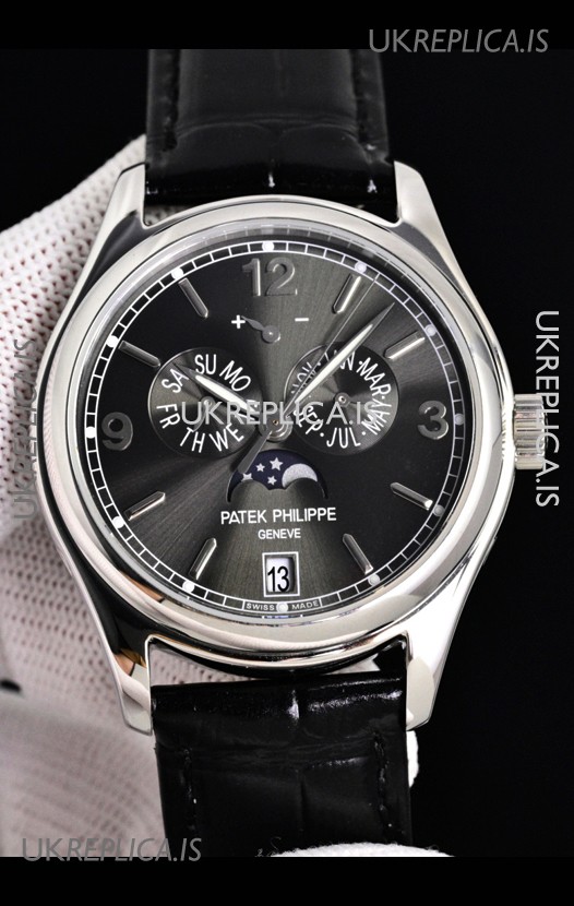 Patek Philippe Complications 5146 Annual Calendar Grey Dial Swiss Replica Watch