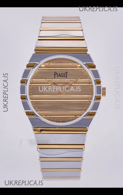 Piaget Polo 79 Two Tone Rose Gold Casing 39MM Super Clone Watch 