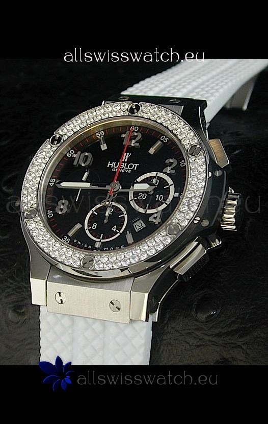 Hublot Big Bang Swiss Replica Watch in Black Dial