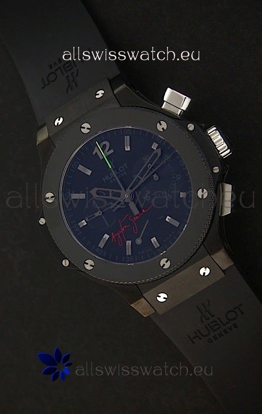 Hublot Big Bang Ayrton Senna Ceramic Case Swiss Watch