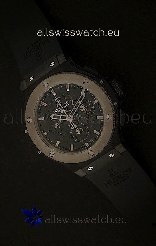 Hublot Big Bang AeroBang Swiss Watch in PVD Casing