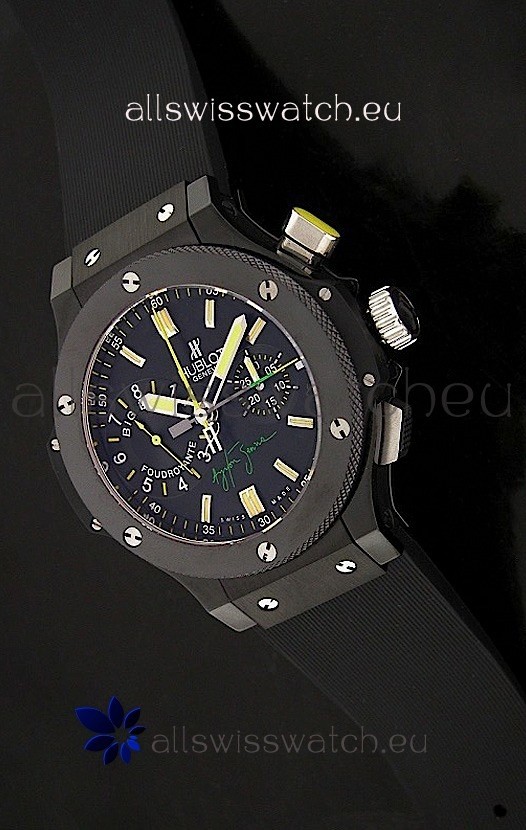 Hublot Ayrton Senna Swiss Watch Swiss Watch in Ceramic Casing