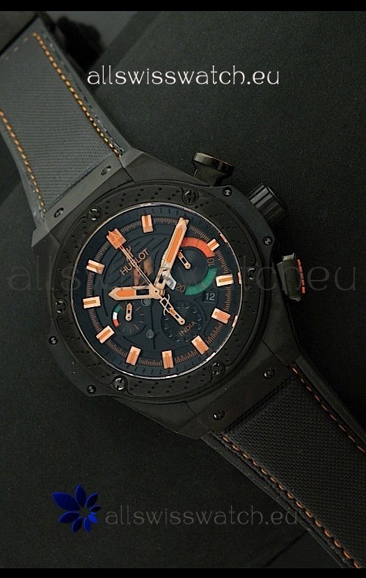 Hublot King Power F1 India Edition Swiss Watch in Steel