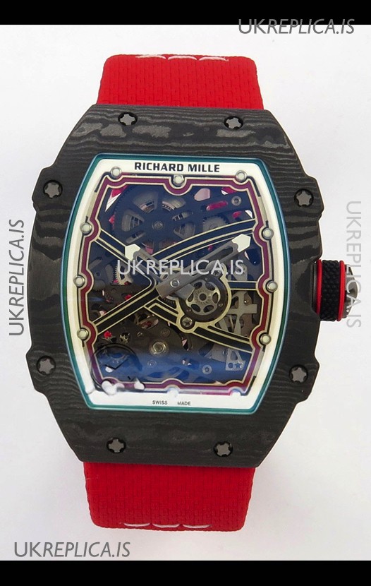 Richard Mille RM67-02 Black NTPT 37 Grams CRMA7 Clone Movement 