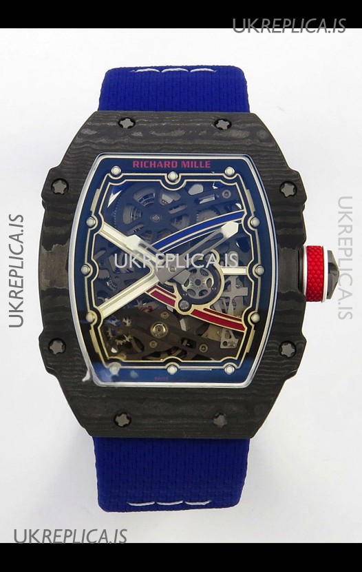Richard Mille RM67-02 Black NTPT 37 Grams CRMA7 Clone Movement 
