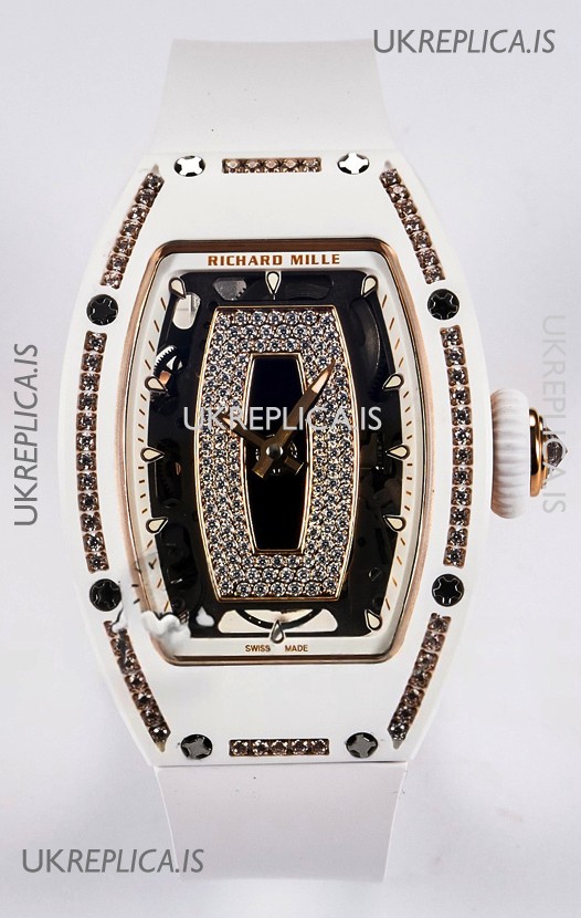 Richard Mille RM007 White Ceramic Automatic Super Clone Watch 