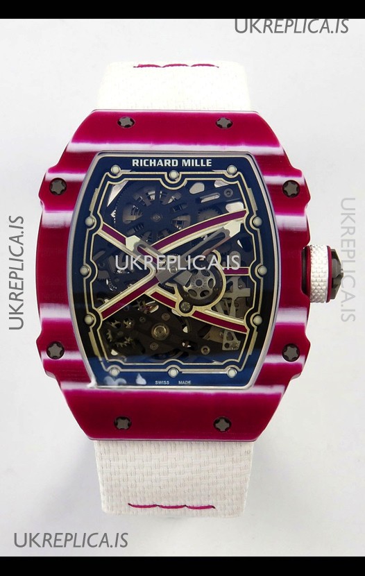 Richard Mille RM67-02 Red NTPT 37 Grams CRMA7 Clone Movement 