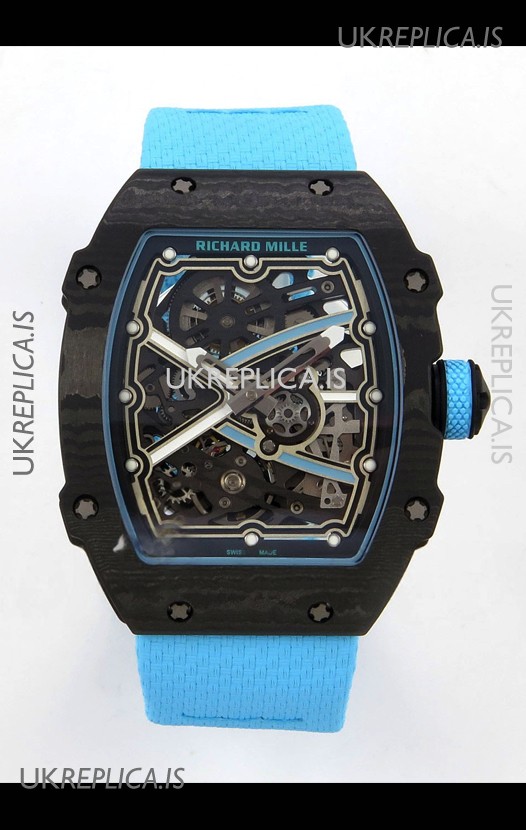 Richard Mille RM67-02 Black NTPT 37 Grams CRMA7 Clone Movement 