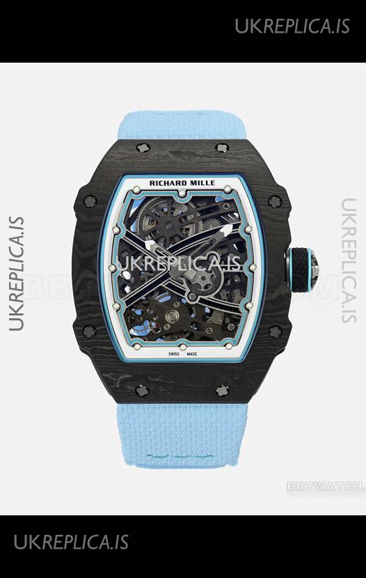 Richard Mille RM67-02 Black NTPT 37 Grams CRMA7 Clone Movement 