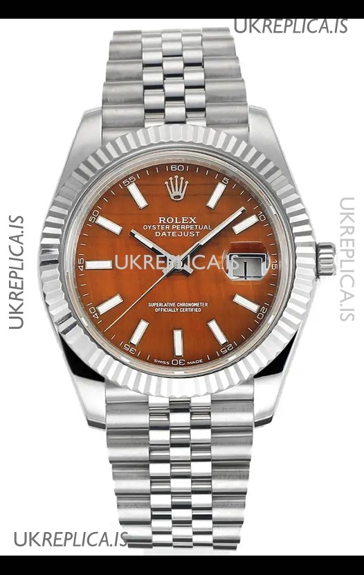 Rolex Datejust Cal.3235 Movement Tiger Dial 41MM Super Clone Watch 