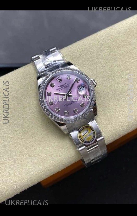 Rolex Super Clone Datejust 31MM Pink Dial Oyster Super Clone Watch
