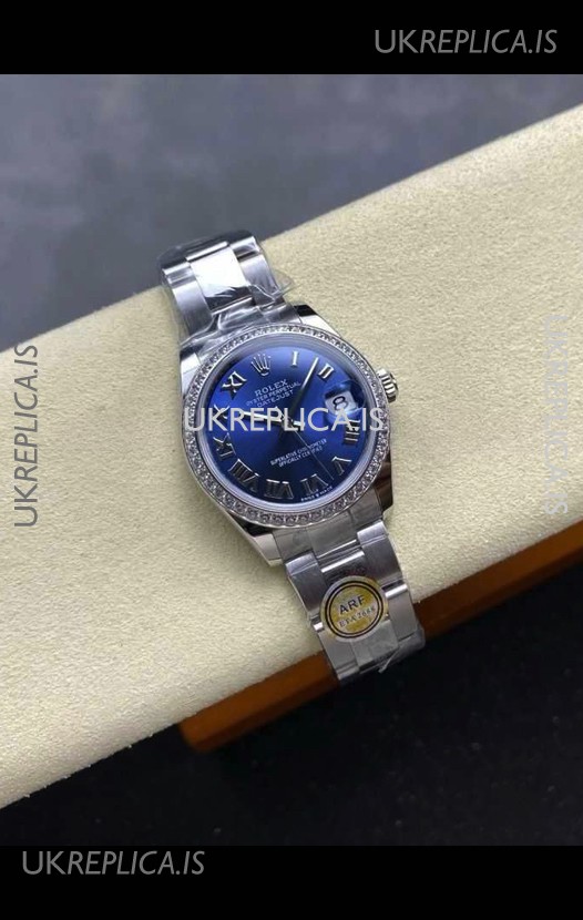 Rolex Super Clone Datejust 31MM Dark Blue Dial Super Clone Watch 