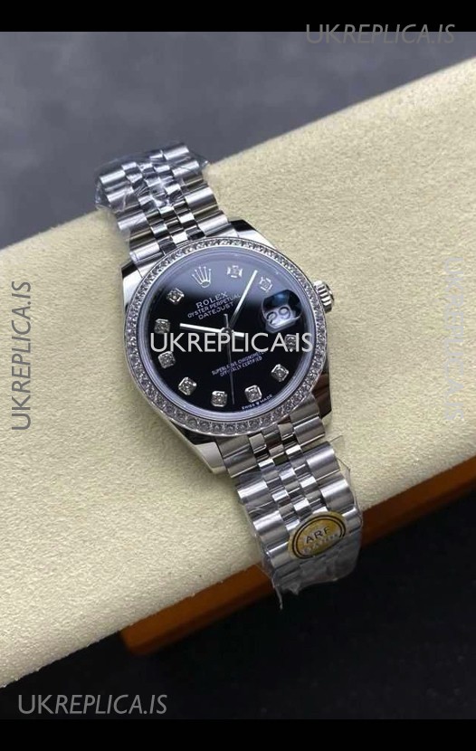 Rolex Super Clone Datejust 31MM Black Dial Jubilee Super Clone Watch 