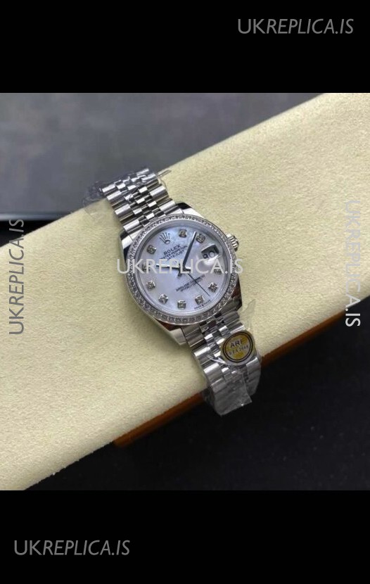 Rolex Super Clone Datejust 31MM Pearl Dial Super Clone Watch