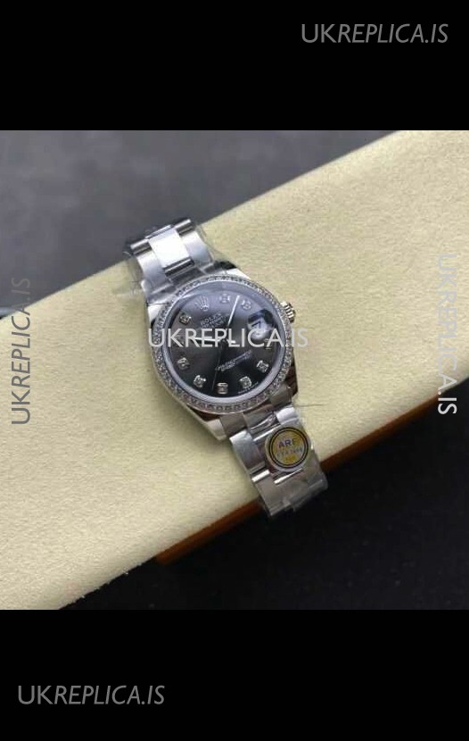 Rolex Super Clone Datejust 31MM Grey Dial Oyster Super Clone Watch