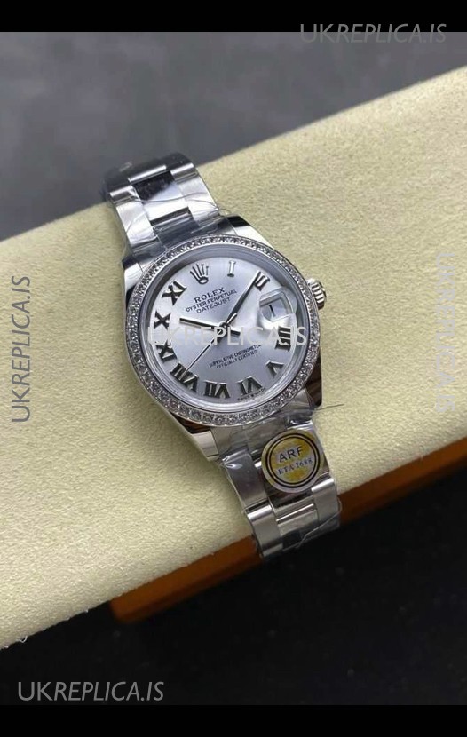 Rolex Super Clone Datejust 31MM White Dial Oyster Super Clone Watch 