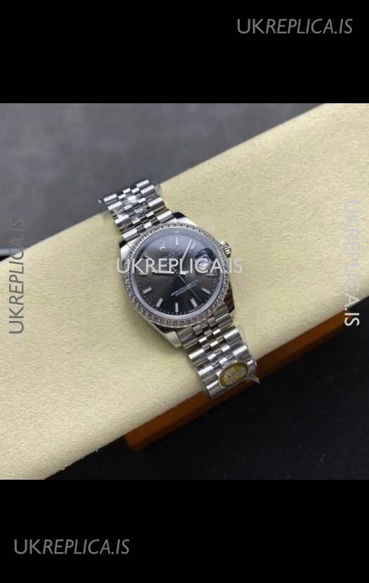Rolex Super Clone Datejust 31MM Grey Dial Jubilee Super Clone Watch