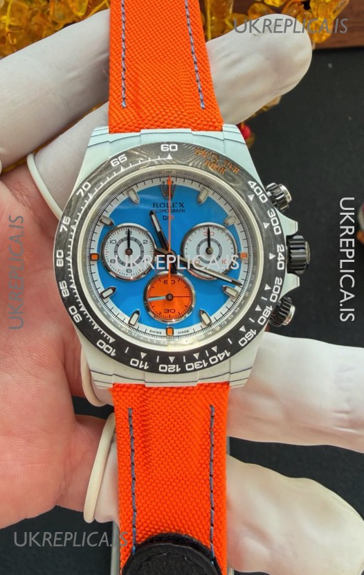 Rolex Daytona DiW VELOCE CarboQuartz Super Clone Watch 