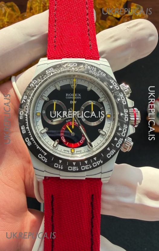 Rolex Daytona DiW Quantum Racer CarboQuartz Super Clone Watch 