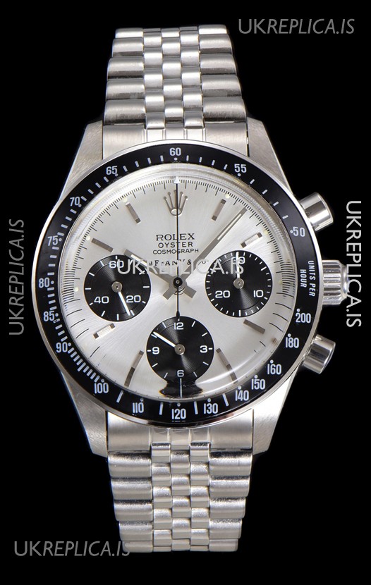 Rolex Daytona Paul Newman 37MM Tiffany & Co Steel Dial Manual Wind Super Clone Watch 