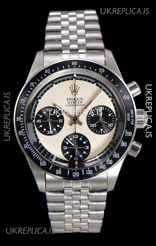 Rolex Daytona Paul Newman 37MM Cream Dial Manual Wind Super Clone Watch 