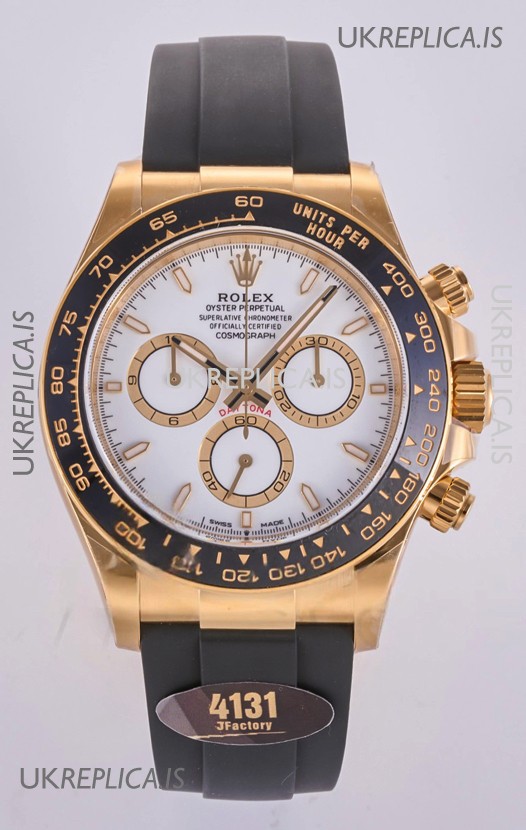 Rolex Daytona 126518 White Dial FREE SPRUNG MVMT Super Clone Watch 