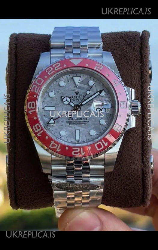 GMT Masters M126719BLRO Meteorite Cal.3285 FREE SPRUNG MVMNT Super Clone 