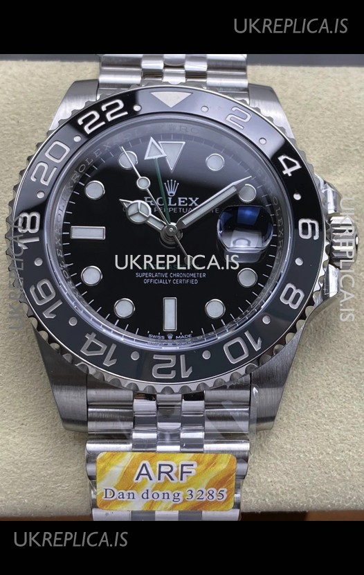 GMT Masters 126710GRNR Bruce Wayne Cal.3285 FREE SPRUNG MVMNT Super Clone 