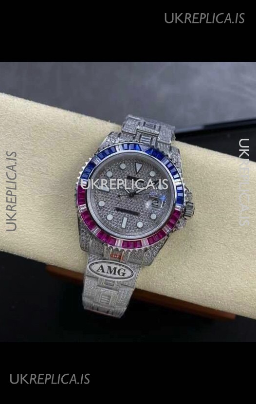 Rolex Submariner 116610 Iced Out Edition 2 Swiss Replica Watch 