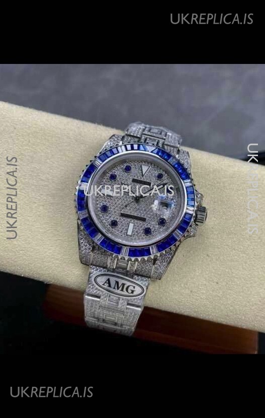 Rolex Submariner 116610 Iced Out Edition 3 Swiss Replica Watch 