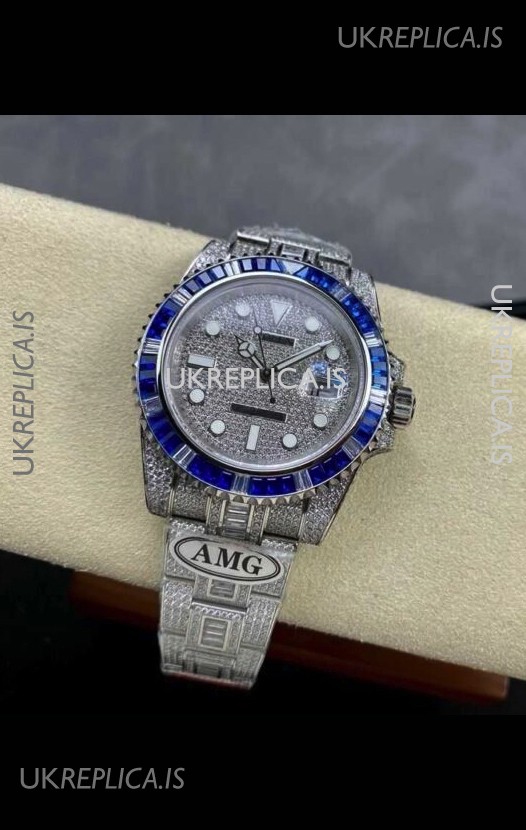 Rolex Submariner 116610 Iced Out Edition 13 Swiss Replica Watch 