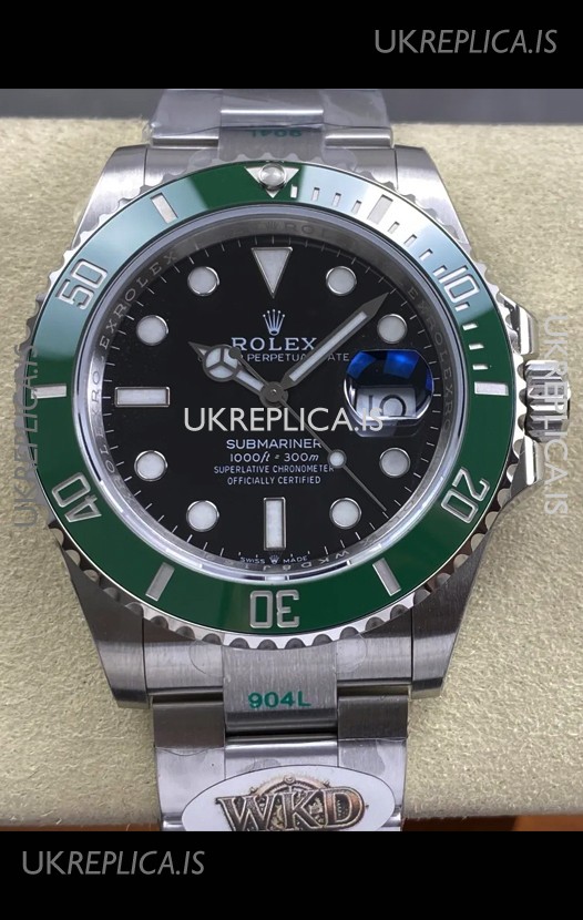 Rolex Submariner 126610LV Kermit FREE SPRUNG MVMNT Super Clone Watch 