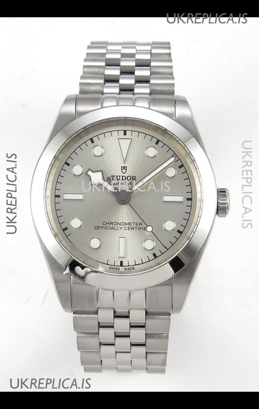 Tudor Black Bay 39MM Silver Dial Super Clone Watch 
